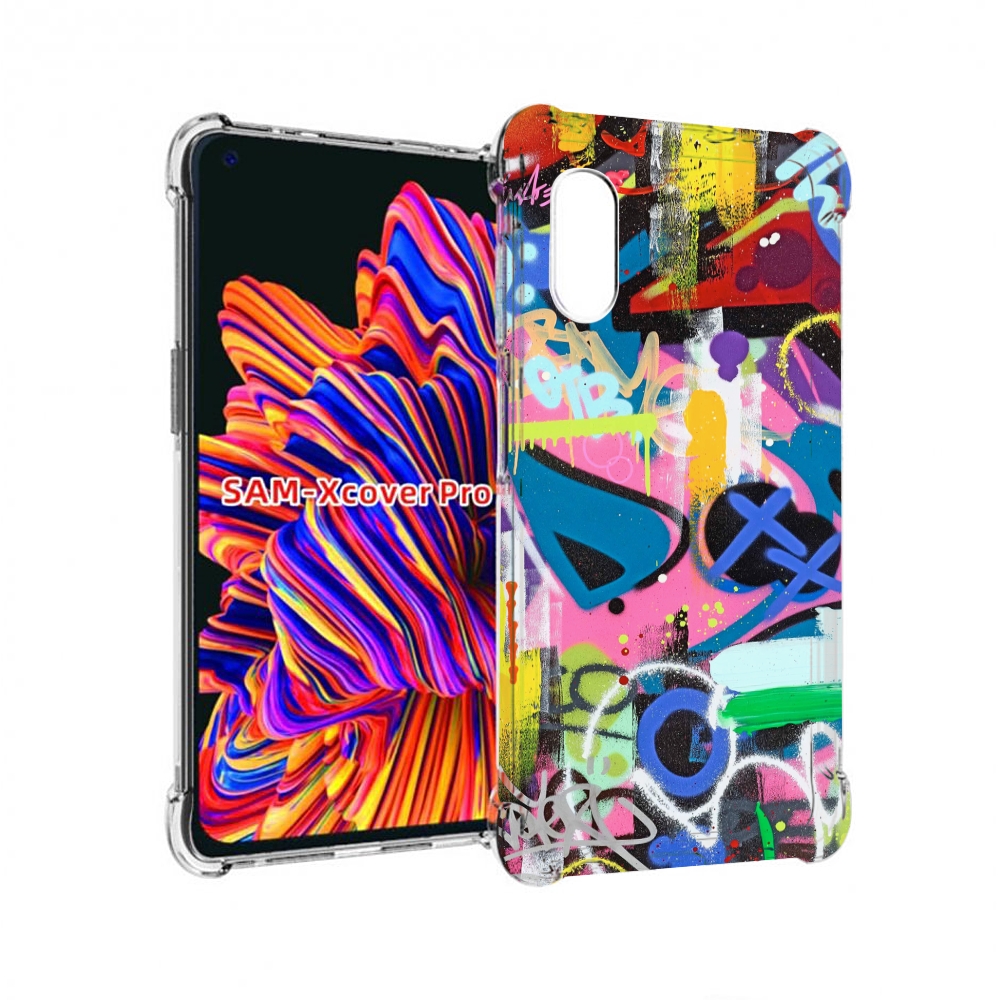 

Чехол MyPads абстракция-графити для Samsung Galaxy Xcover Pro 1, Прозрачный, Tocco
