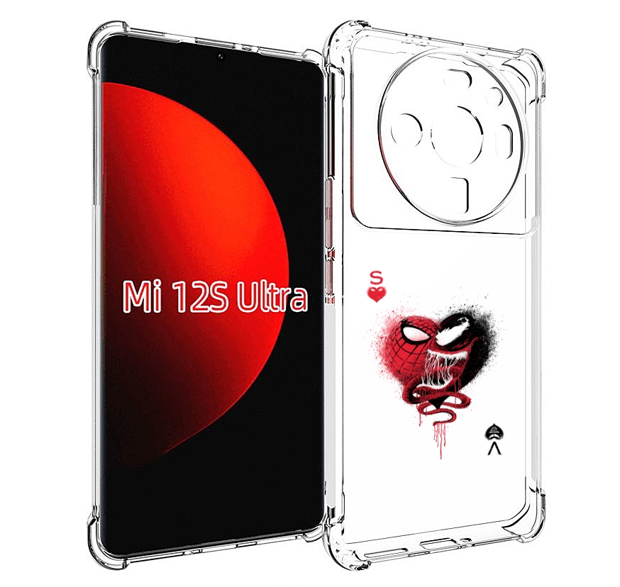 

Чехол MyPads Веном для Xiaomi 12S Ultra, Прозрачный, Tocco