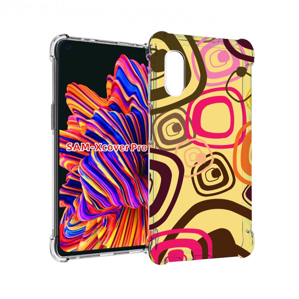 

Чехол MyPads абстракция-на-желтом-фоне для Samsung Galaxy Xcover Pro 1, Прозрачный, Tocco