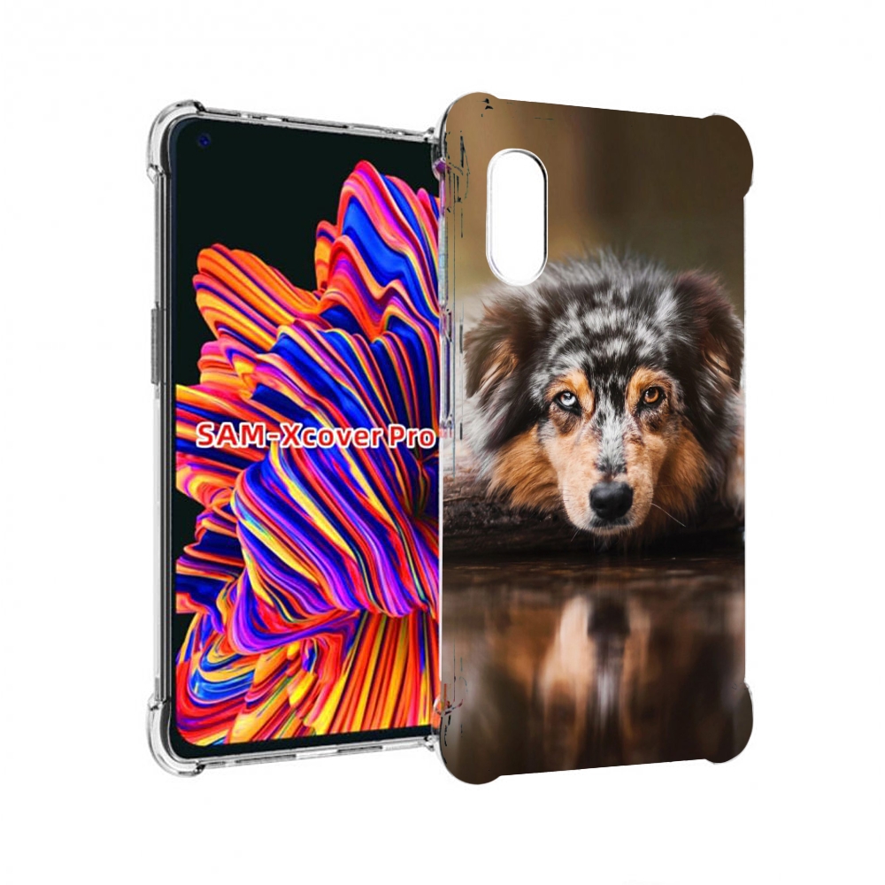 

Чехол MyPads австралииская овчарка для Samsung Galaxy Xcover Pro 1, Прозрачный, Tocco