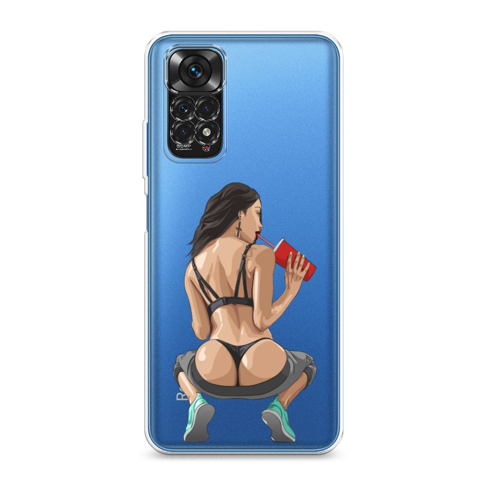 

Чехол на Xiaomi Redmi Note 11 4G Global/Redmi Note 11S "Сочные булочки", Бежевый;красный;черный, 312850-6