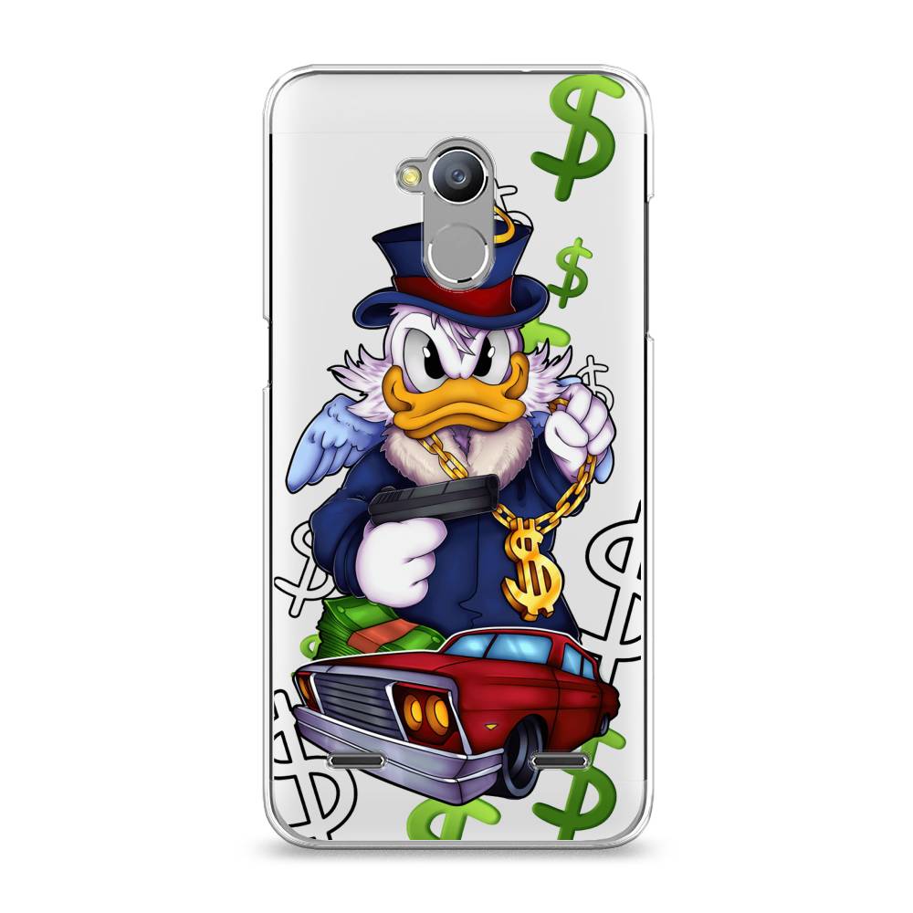 

Чехол на ZTE Blade V7 Lite "Scrooge McDuck with a Gold Chain", Красный;синий;белый, 130450-6