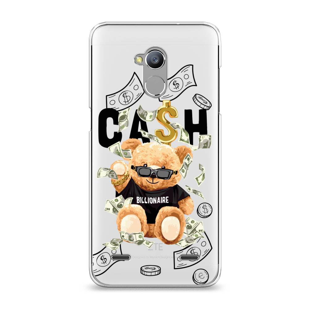 

Чехол на ZTE Blade V7 Lite "Big cash", Черный;серый;бежевый, 130450-6