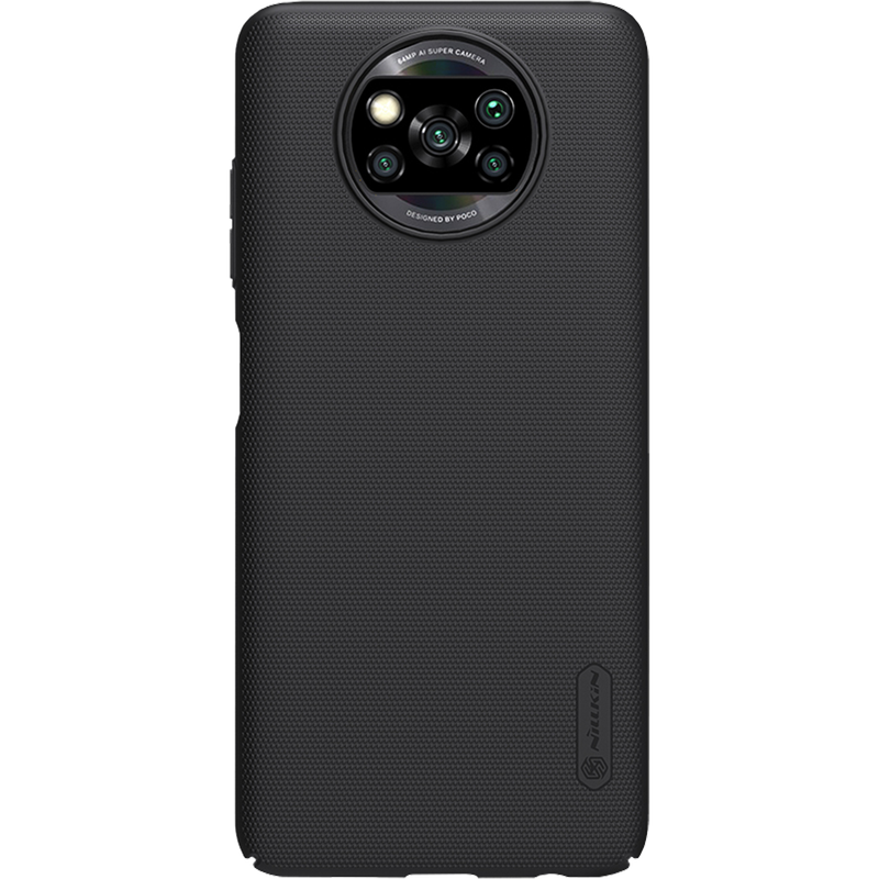 

Клип-кейс Nillkin Super Frosted Shield для POCO X3 Pro/X3 NFC Black