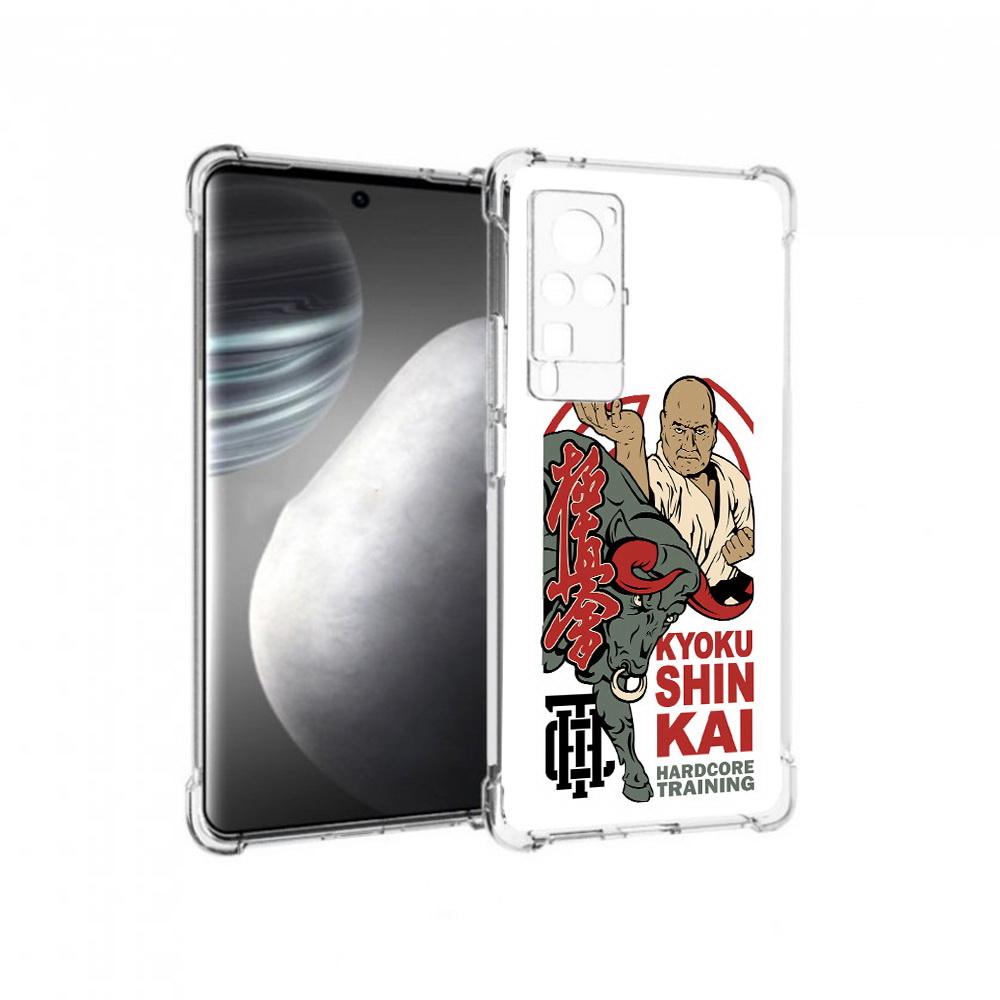 

Чехол MyPads Tocco для Vivo X60 pro единоборства рисунок (PT226972.385.343), Прозрачный, Tocco