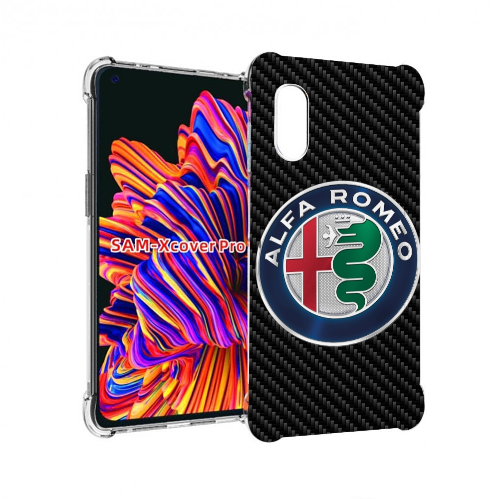 

Чехол MyPads альфа-ромео мужской для Samsung Galaxy Xcover Pro 1, Прозрачный, Tocco