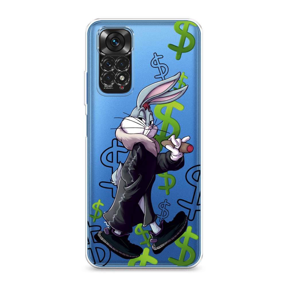 

Чехол на Xiaomi Redmi Note 11 4G Global/Redmi Note 11S "Rich Bugs Bunny", Зеленый;черный;голубой, 312850-6