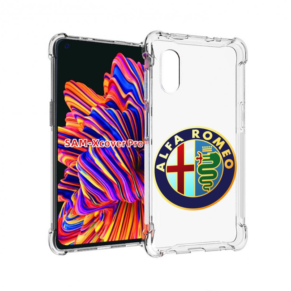 

Чехол MyPads альфа-ромео-2 мужской для Samsung Galaxy Xcover Pro 1, Прозрачный, Tocco