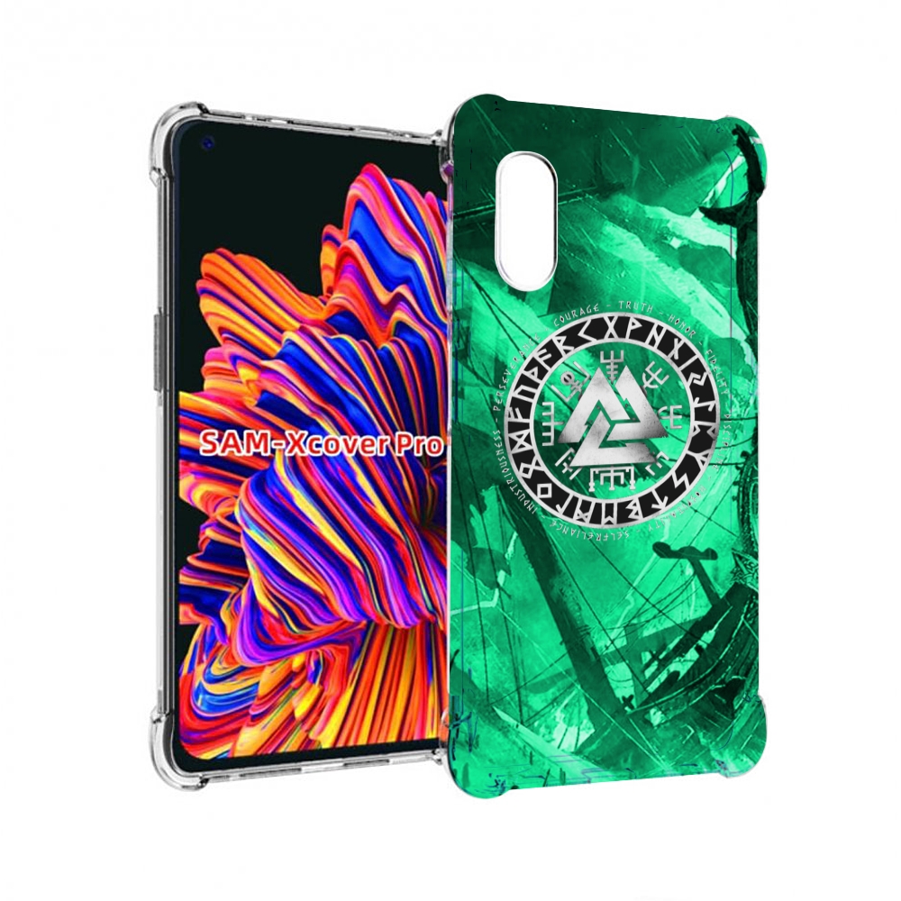 

Чехол MyPads ассасин-крид-2020-рагнарек мужской для Samsung Galaxy Xcover Pro 1, Прозрачный, Tocco