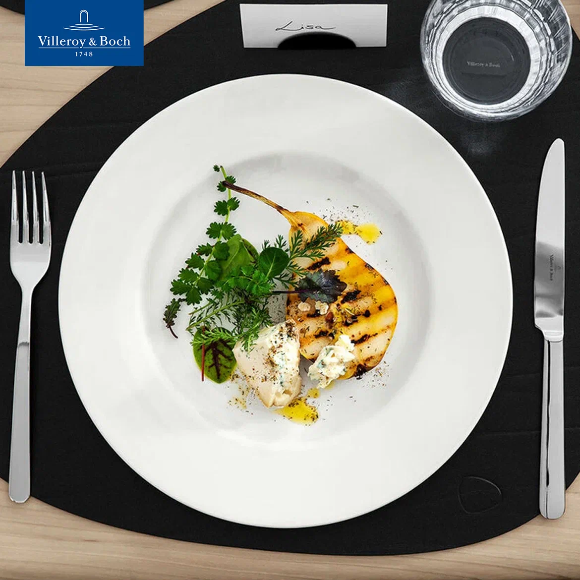 

Тарелка плоская Twist White Villeroy & Boch, 27 см, Фарфор, Twist White