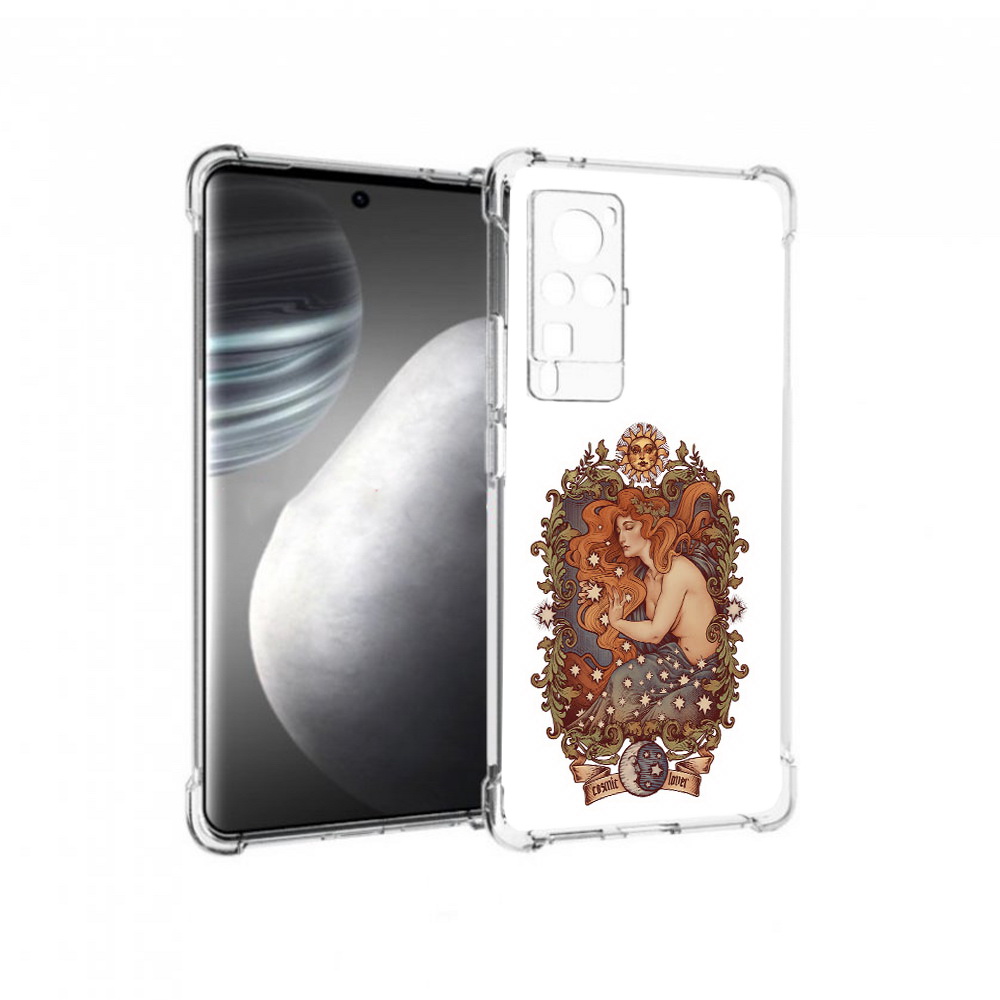 

Чехол MyPads Tocco для Vivo X60 pro звездная девушка абстракция (PT226972.385.351), Прозрачный, Tocco
