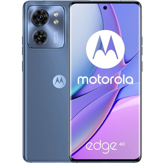 Смартфон Motorola Edge 40 8/256GB Lunar Blue (XT2303-2)