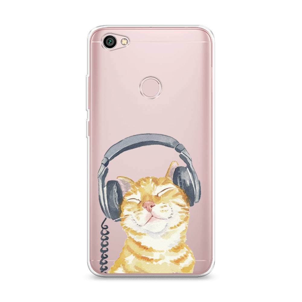 

Силиконовый чехол "Кот меломан" на Xiaomi Redmi Note 5A Prime, Кот меломан
