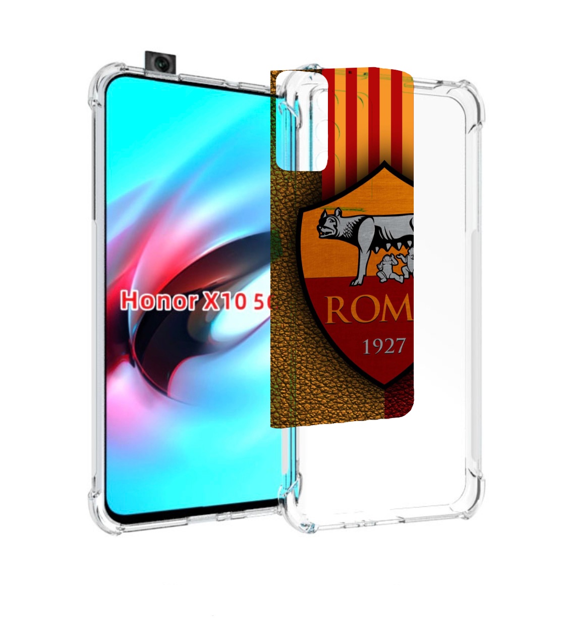 

Чехол MyPads фк рома для Honor X10, Прозрачный, Tocco