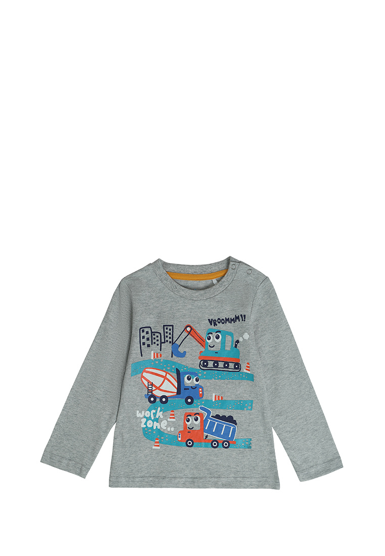 

Футболка детская Kari baby AW22B08703704, светло-серый, 92, AW22B08703704