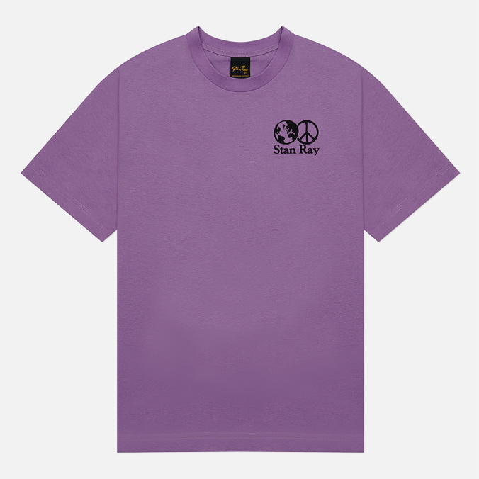 Мужская футболка Stan Ray World Peace фиолетовый, Размер S