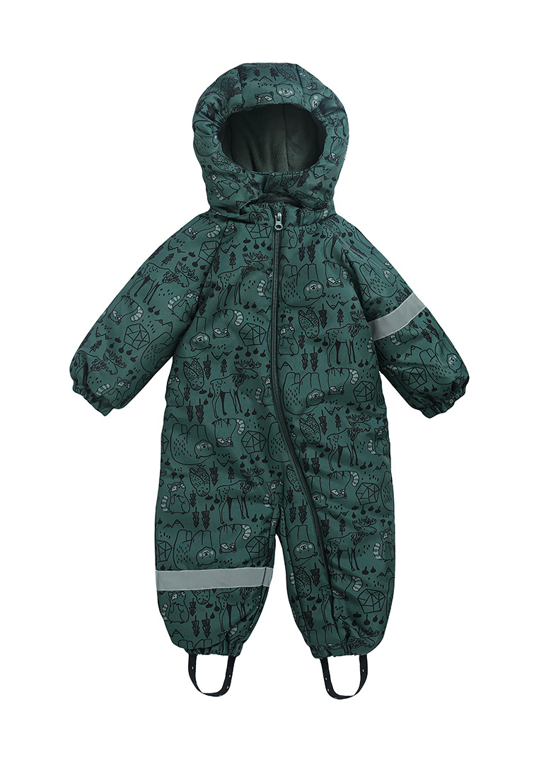 фото Комбинезон детский kari baby aw22b003, хаки, 74