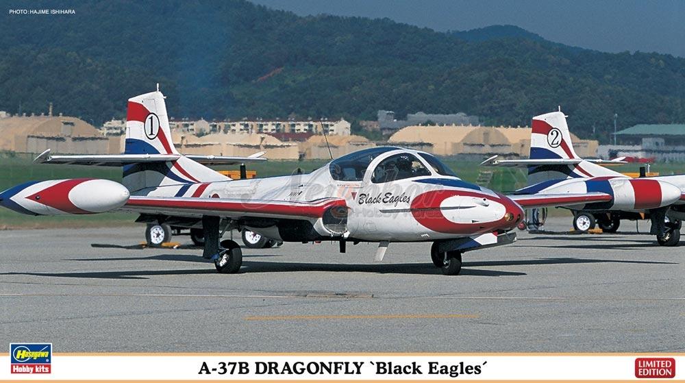 фото Сборная модель hasegawa 1/72 a-37b black eagles (две модели в коробке) 02072