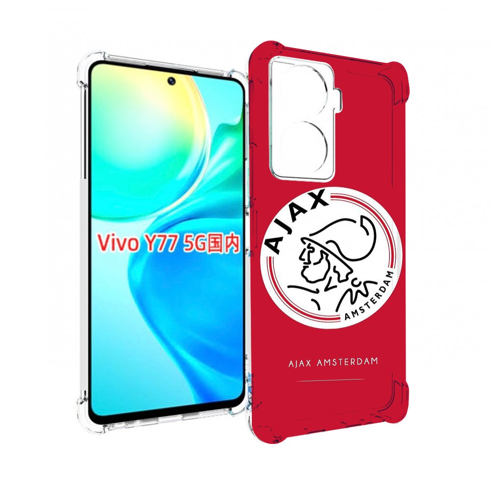 

Чехол MyPads фк аякс амстердам для Vivo Y77 5G, Прозрачный, Tocco