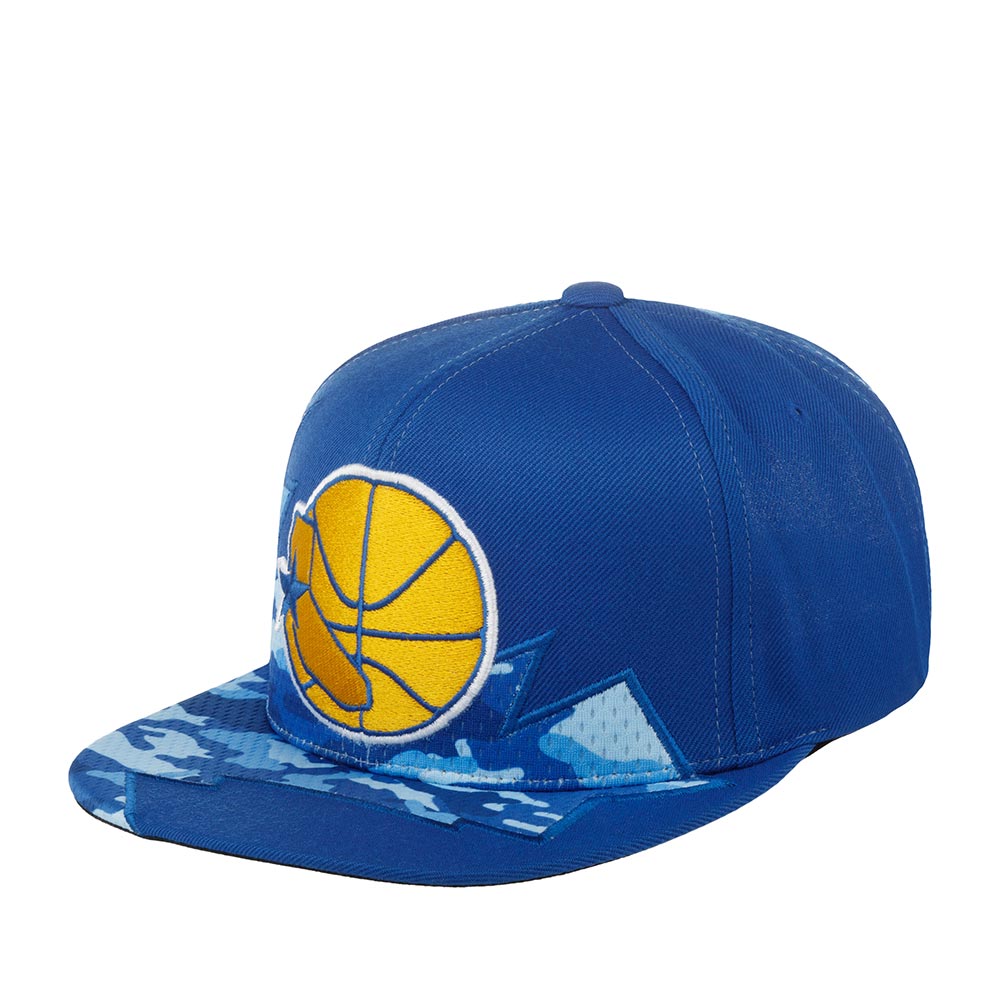 Бейсболка унисекс MITCHELL NESS 6HSSMM18149-GSWROYA синяя one size