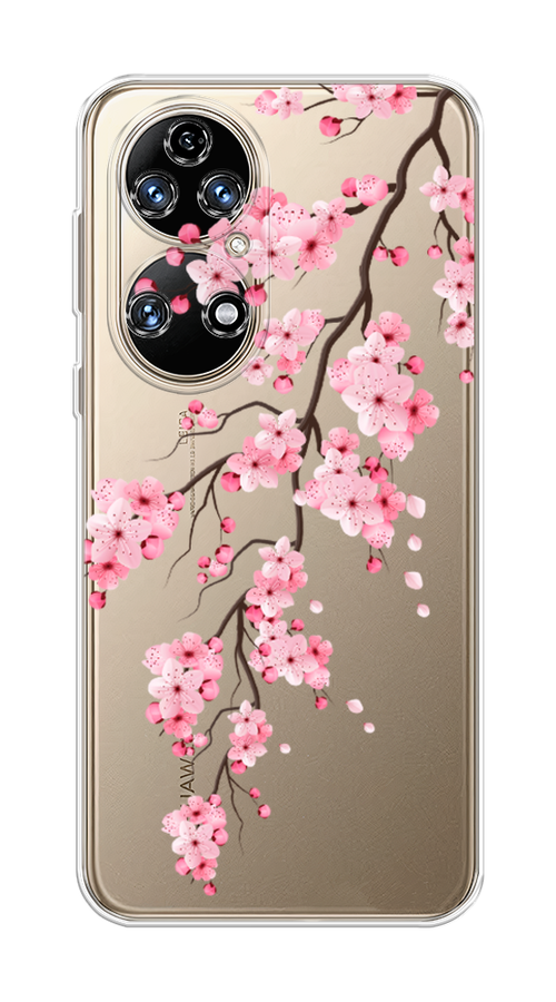 

Чехол Awog на Huawei P50 "Розовая сакура", Розовый;коричневый, 6104950-8