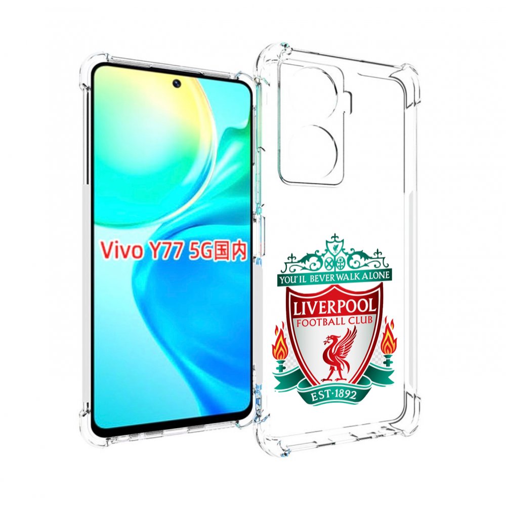 

Чехол MyPads фк ливерпуль мужской для Vivo Y77 5G, Прозрачный, Tocco