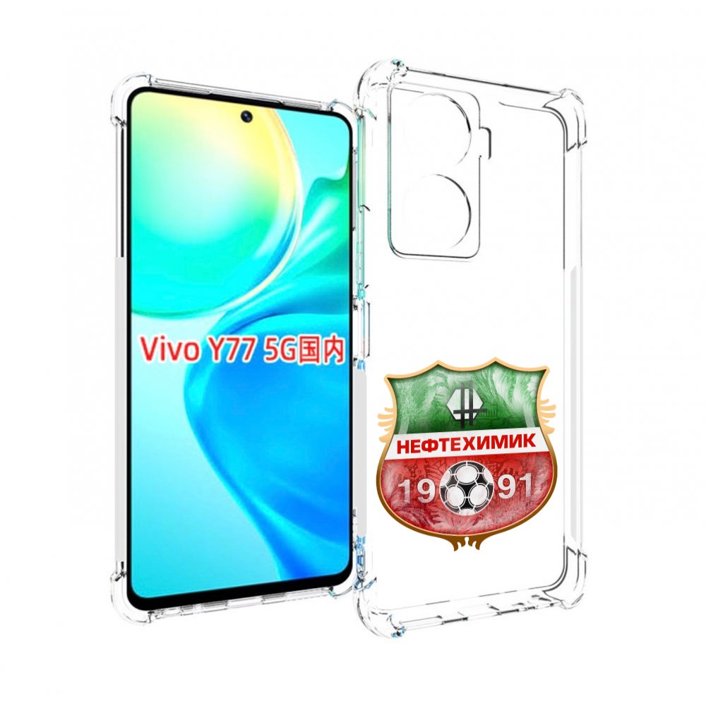 

Чехол MyPads фк нефтехимик нижнекамск для Vivo Y77 5G, Прозрачный, Tocco