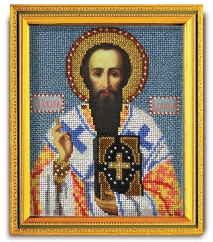 

Набор для вышивания бисером КРОШЕ Св.Василий 12x14,5 см, арт.В 325