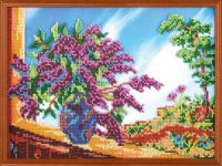 

Набор для вышивания бисером КРОШЕ Элегия 20x27 см, арт.В 235