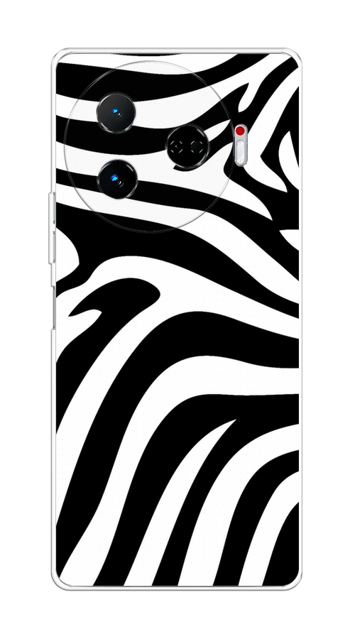 

Чехол на Tecno Camon 30 Pro 5G "Полоски зебры", Черный;белый;бежевый, 305150-1