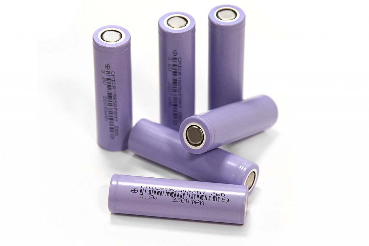 

Аккумулятор CMICR 18650 F8M7 2600mA 3,6V 15-25 mОм 6 шт