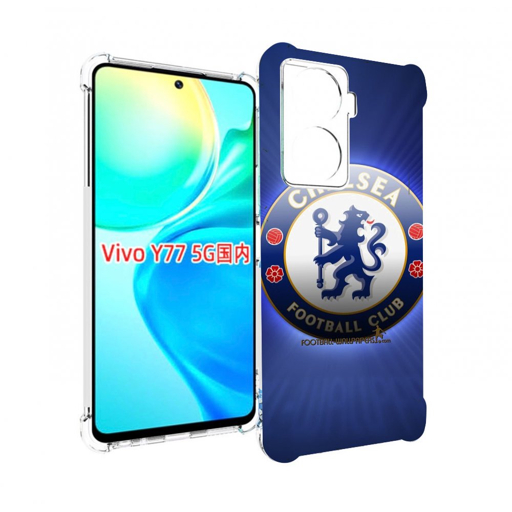 

Чехол MyPads фк челси лондон мужской для Vivo Y77 5G, Прозрачный, Tocco