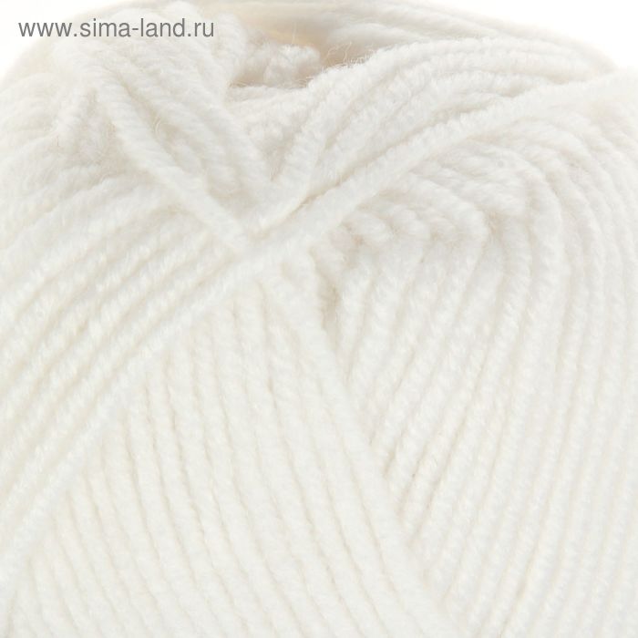 

Пряжа для вязания Alize Superlana midi, 25% шерсть, 75% акрил 170м/100гр, 55 белый