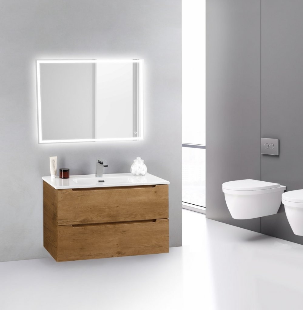 

Мебель для ванной BelBagno Etna 39 70 rovere nature, Белый