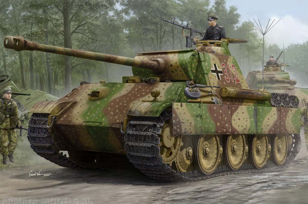 

84551 Танк German Sd.Kfz.171 Panther Ausf.G - Early Version