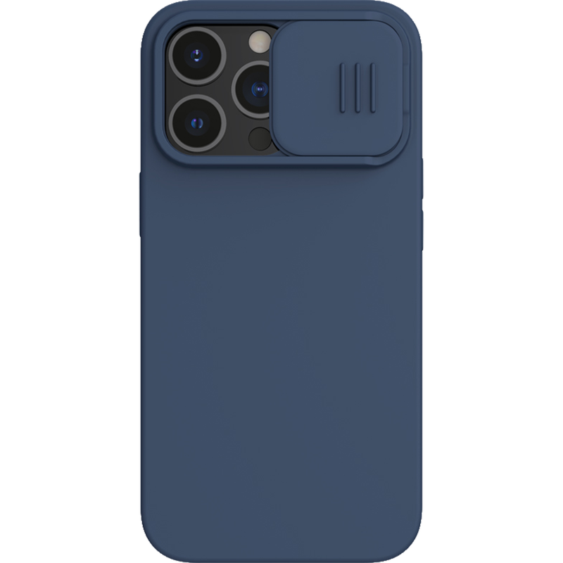 

Клип-кейс Nillkin CamShield Silky для Apple iPhone 13 Pro Blue, Синий
