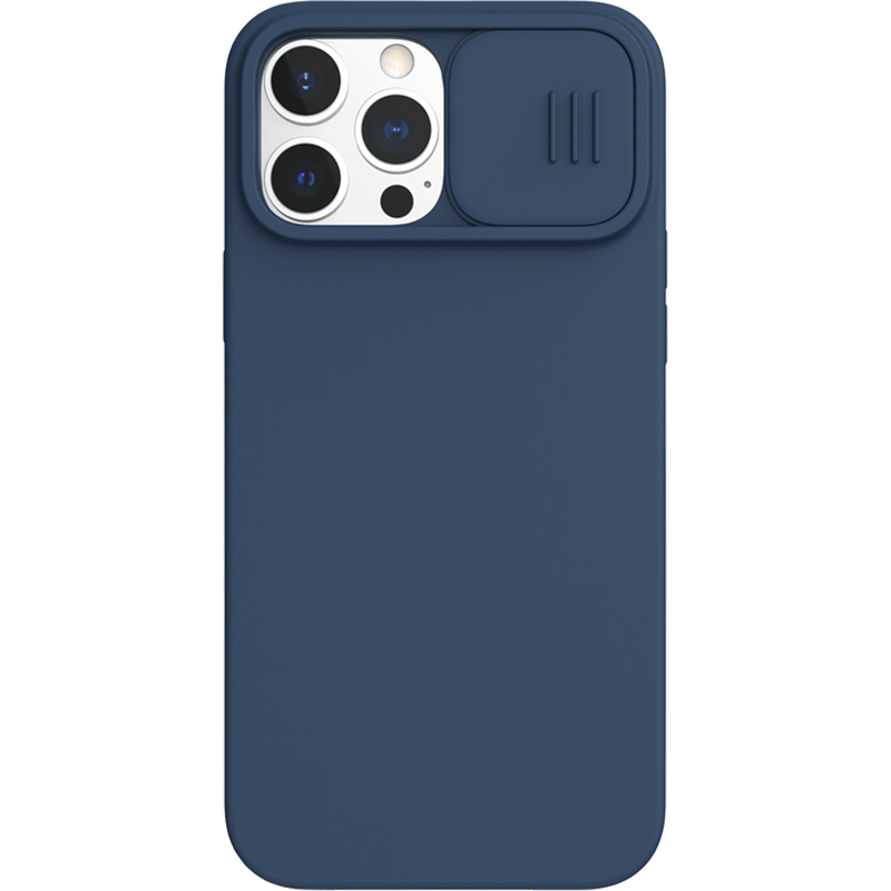 

Клип-кейс Nillkin CamShield Silky для Apple iPhone 13 Pro Max Blue, Синий