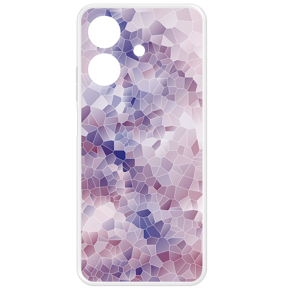 

Чехол-накладка Krutoff Clear Case Витраж 2 для Realme Note 60X, Прозрачный