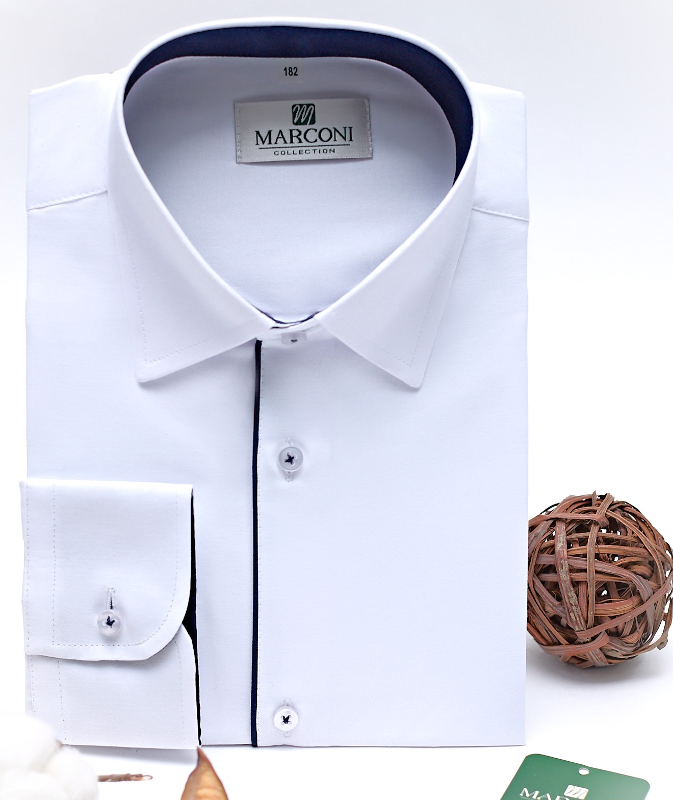 

Рубашка детская MARCONI collection 2265rg 110146, белый, 146, 2265rg(110146)