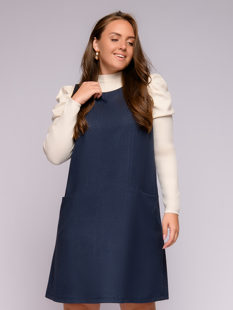 

Сарафан женский 1001dress синий, 0142101-02535
