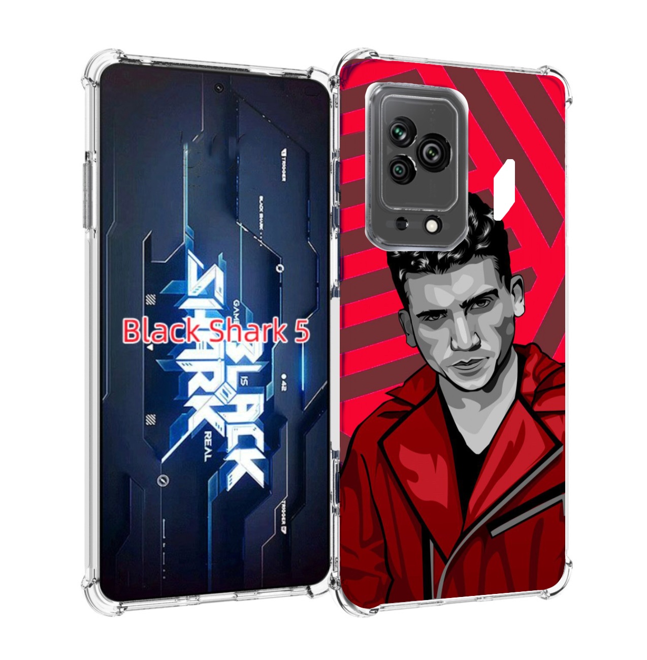 

Чехол MyPads Денвер-бумажный-дом для Xiaomi Black Shark 5, Прозрачный, Tocco