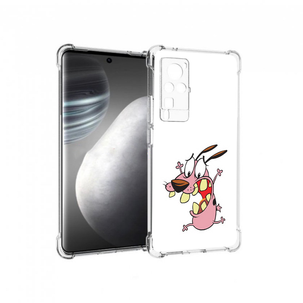 

Чехол MyPads Tocco для Vivo X60 pro зубастый бобик (PT226972.385.371), Прозрачный, Tocco