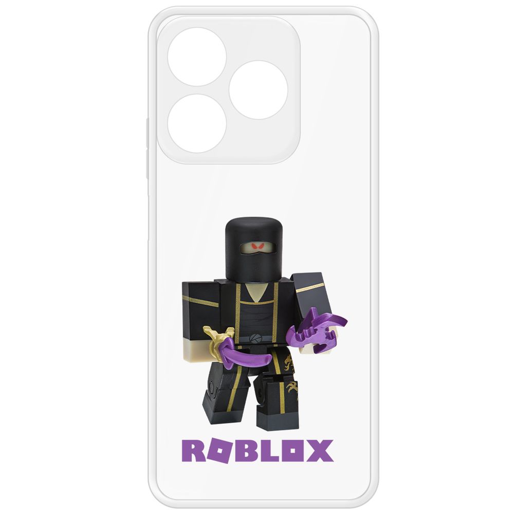 

Чехол-накладка Krutoff Clear Case Roblox-Ниндзя Ассасин для Realme C61, Прозрачный