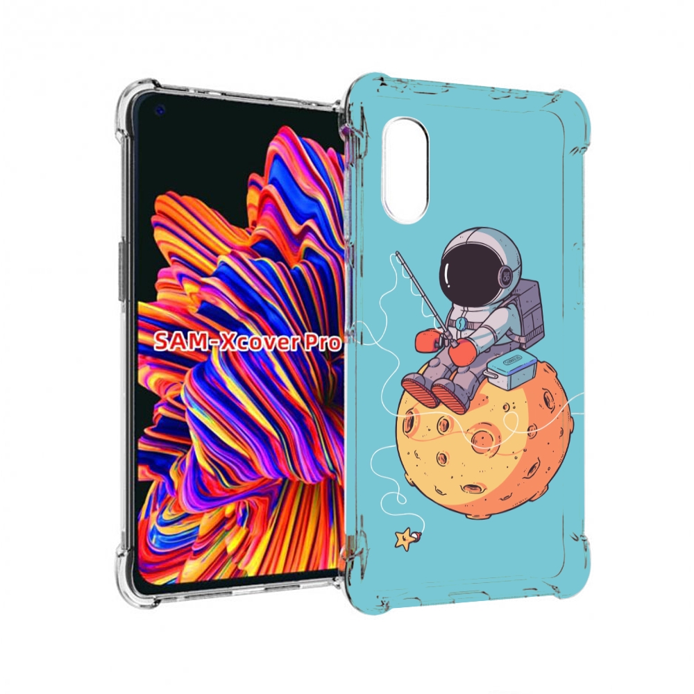 

Чехол MyPads астронавт ловит звезду для Samsung Galaxy Xcover Pro 1, Прозрачный, Tocco