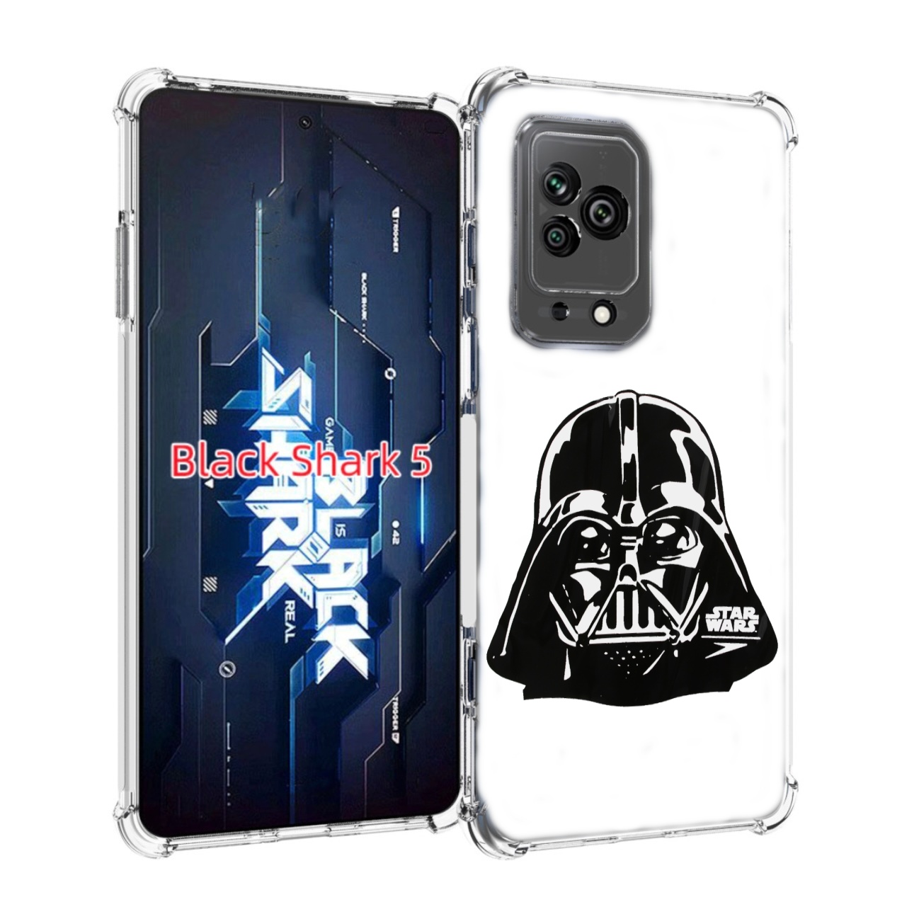 

Чехол MyPads Звездные-войны для Xiaomi Black Shark 5, Прозрачный, Tocco