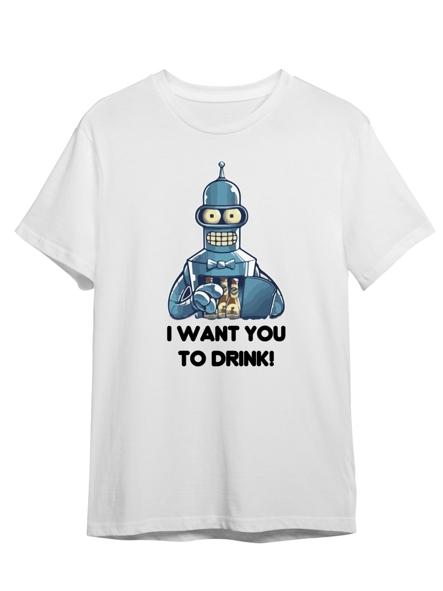 

Футболка унисекс СувенирShop Futurama/Футурама 31 белая M (46-48), Белый, "Futurama/Футурама" 31