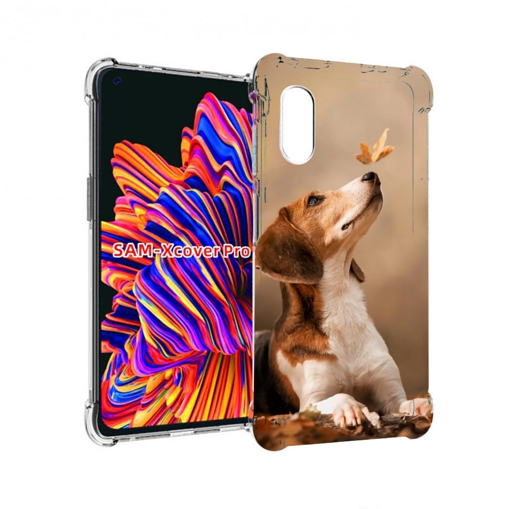 

Чехол MyPads бигль-собака для Samsung Galaxy Xcover Pro 1, Прозрачный, Tocco