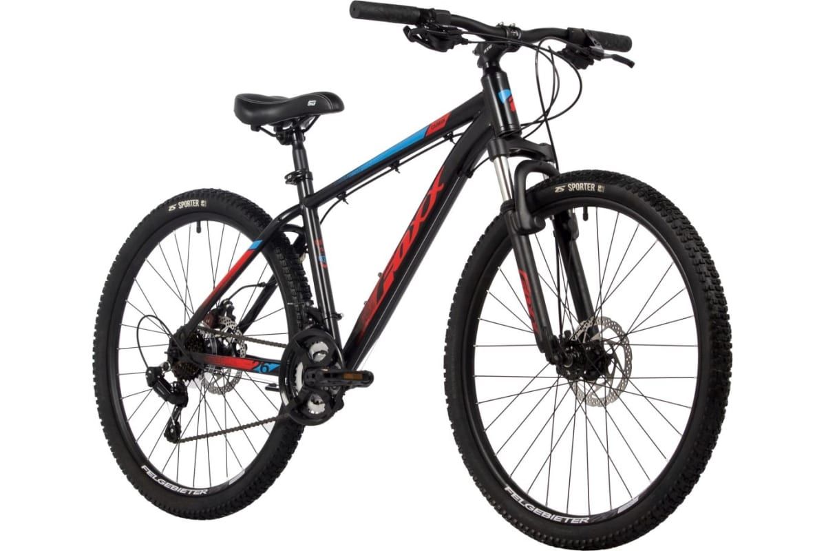 

Велосипед FOXX 26SHD.CAIMAN.18BK4 Черный 168595 Foxx Caiman 26, Caiman