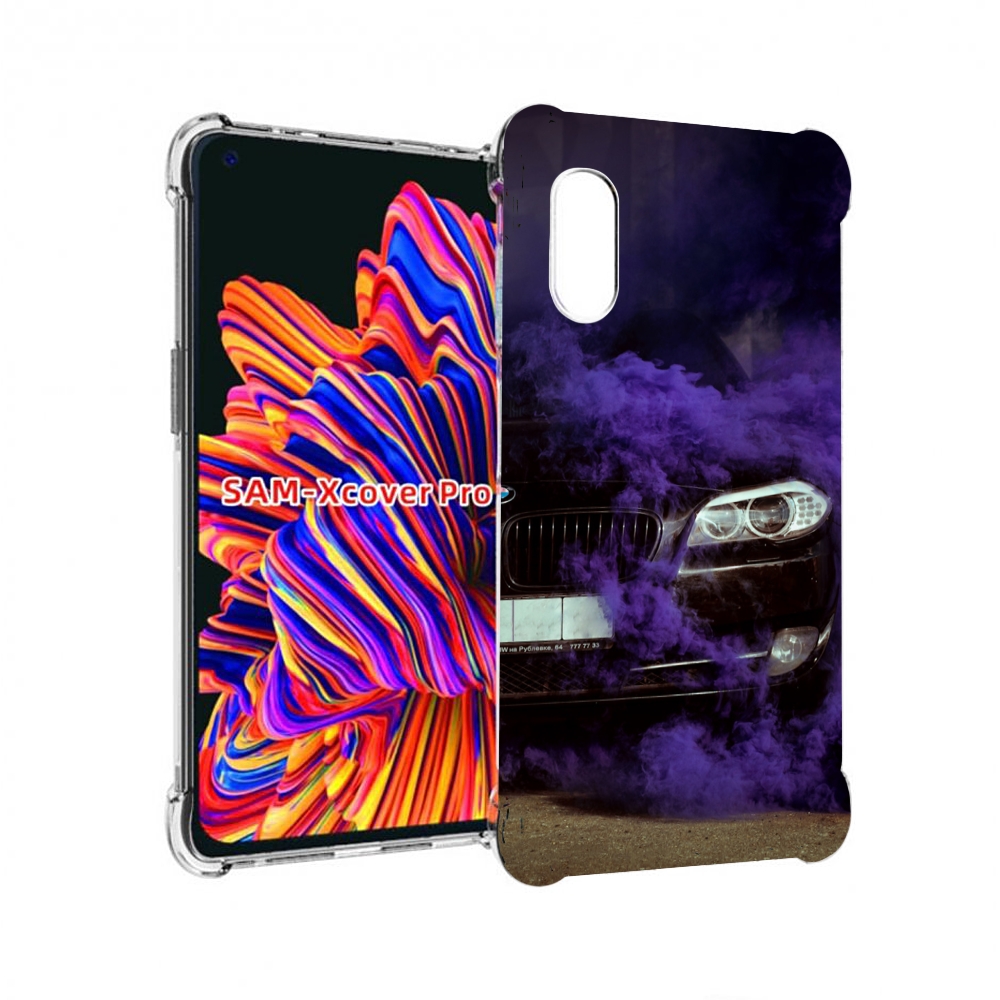 

Чехол MyPads бмв-с-фиолетовым-дымом мужской для Samsung Galaxy Xcover Pro 1, Прозрачный, Tocco