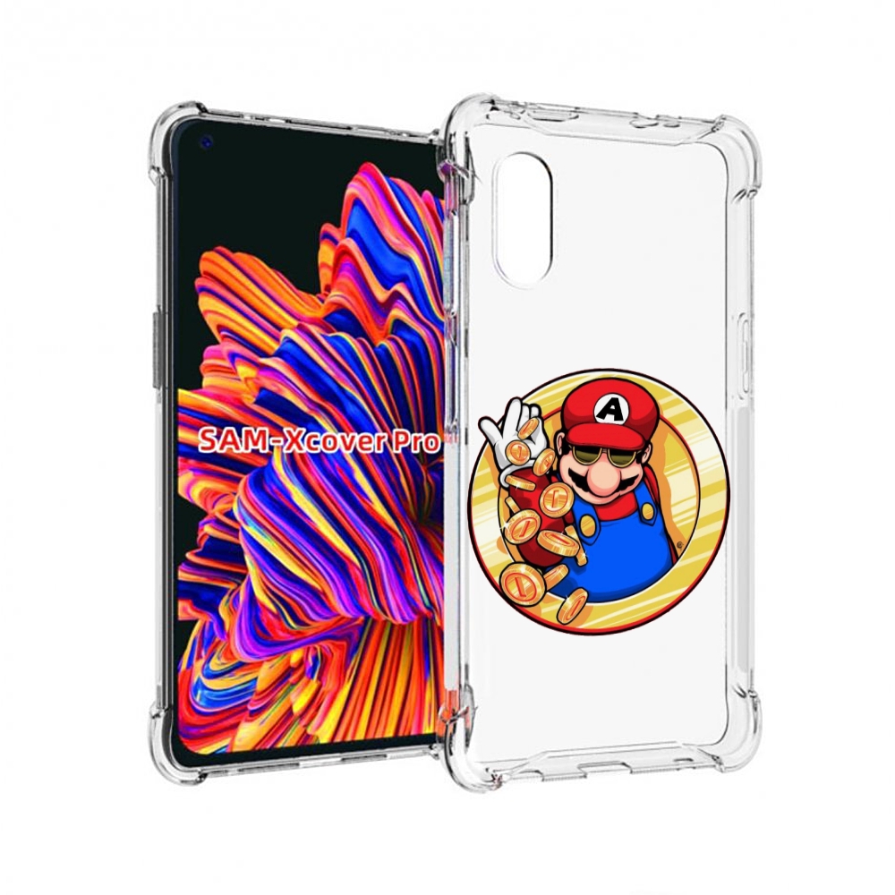 

Чехол MyPads богатый марио для Samsung Galaxy Xcover Pro 1, Прозрачный, Tocco